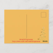 Schöne Ausdrücke Postkarte (Rückseite)