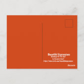 Schöne Ausdrücke - Postkarte (Rückseite)