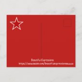 Schöne Ausdrücke Postkarte (Rückseite)