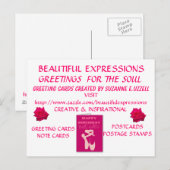 SCHÖNE AUSDRÜCKE POSTKARTE (Vorne/Hinten)