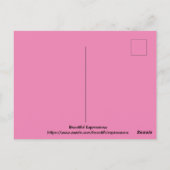 Schöne Ausdrücke Postkarte (Rückseite)