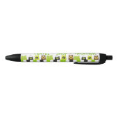 Schöne Ausdrücke schwarzer Tinte Pen Kugelschreiber (Unterseite)