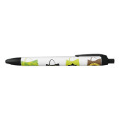 Schöne Ausdrücke schwarzer Tinte Pen Kugelschreiber (Oberseite)