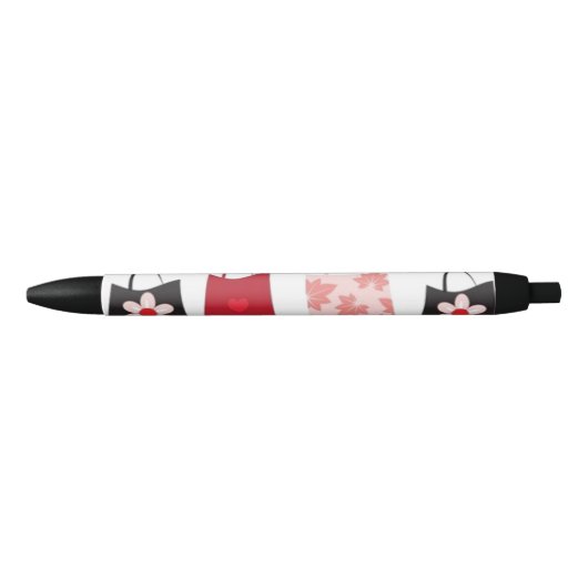 Schöne Ausdrücke schwarzer Tinte Pen Kugelschreiber (Vorderseite)