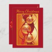 Schöne Ausdrücke Urlaub Postkarte (Vorne/Hinten)