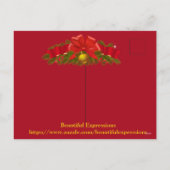 Schöne Ausdrücke Urlaub Postkarte (Rückseite)