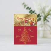 Schöne Ausdrücke Urlaub Postkarte (Stehend Vorderseite)