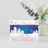 Schöne Ausdrücke Urlaub Postkarte (Stehend Vorderseite)