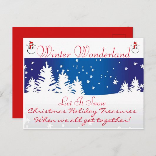 Schöne Ausdrücke Urlaub Postkarte (Vorne/Hinten)