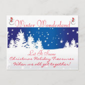 Schöne Ausdrücke Urlaub Postkarte (Vorderseite)