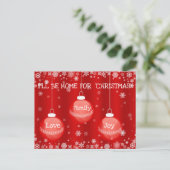 Schöne Ausdrücke Urlaubskarte Feiertagspostkarte (Stehend Vorderseite)