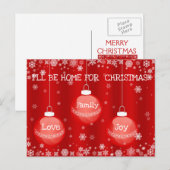 Schöne Ausdrücke Urlaubskarte Feiertagspostkarte (Vorne/Hinten)