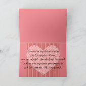 Schöne Ausdrücke Vielen Dank Karte (Innenseite)