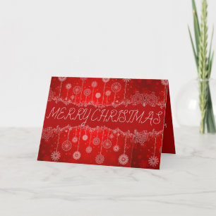 SCHÖNE AUSDRÜCKE - Weihnachts-Grußkarte Feiertagskarte