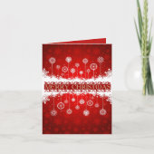 Schöne Ausdrücke Weihnachtskarten Feiertagskarte (Vorderseite)