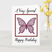 SCHÖNE AUSDRUCKKARTE KARTE (Gelbe Blume)