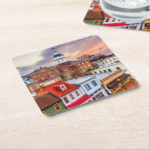Schöne Außenanlage Untersetzer Set (angewinkelt)