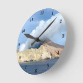Schöne Außenansicht Wall Clock Runde Wanduhr (Winkel)