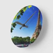 Schöne Außenansicht Wall Clock Runde Wanduhr (Winkel)