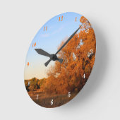 Schöne Außenansicht Wall Clock Runde Wanduhr (Winkel)