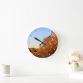 Schöne Außenansicht Wall Clock Runde Wanduhr (Zuhause)