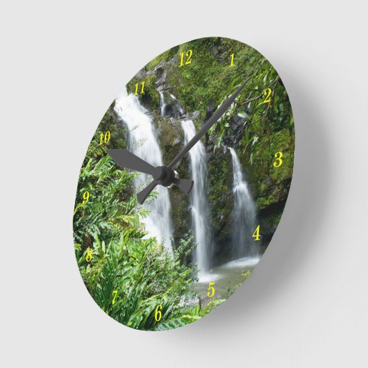 Schöne Außenansicht Wall Clock Runde Wanduhr (Winkel)