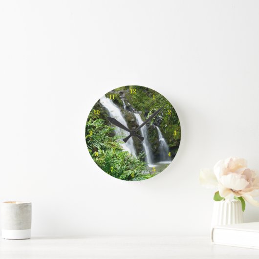 Schöne Außenansicht Wall Clock Runde Wanduhr (Zuhause)