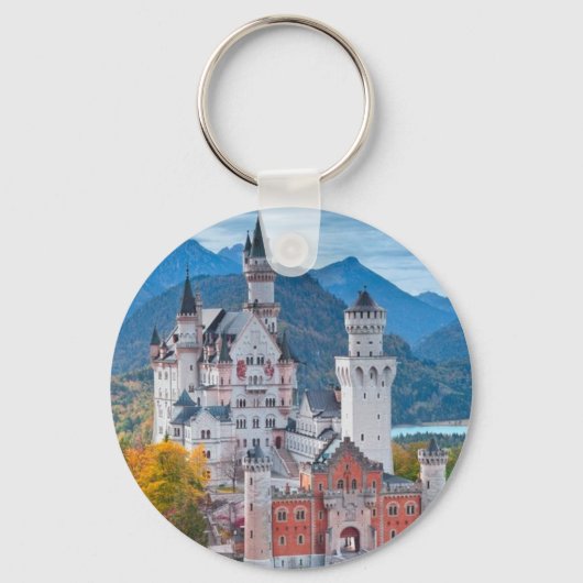 Schöne Außenlandschaft Schlüsselkette Schlüsselanhänger (Vorderseite)