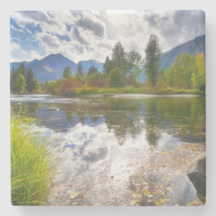 Schöne Außenlandschaft Stone Untersetzer