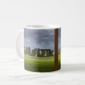 Schöne Außenlandschaft Stonehenge Tasse (Vorderseite Links)