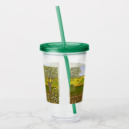 Schöne Aussicht Acryltrinkbecher (Links)