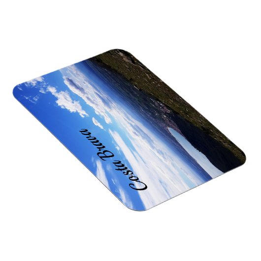 Schöne Aussicht auf Costa Brava, Spanien Magnet (Rechte Seite)