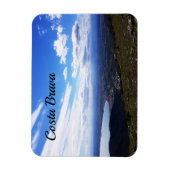 Schöne Aussicht auf Costa Brava, Spanien Magnet (Vertikal)