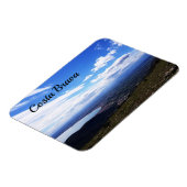 Schöne Aussicht auf Costa Brava, Spanien Magnet (Linke Seite)