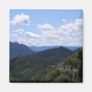 Schöne Aussicht auf das Tal.... Magnet