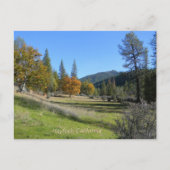 Schöne Aussicht auf das Tal.... Postkarte (Vorderseite)