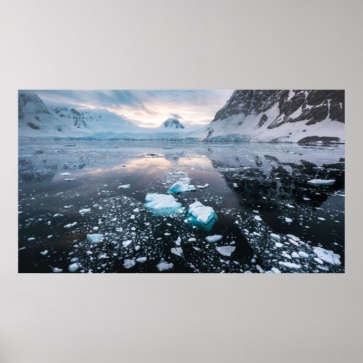 Schöne Aussicht auf den Kanal von Lemaire Poster (Vorne)