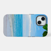 Schöne Aussicht auf den Strand iPhone 15 Hülle (Rückseite (Horizontal))