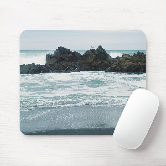 Schöne Aussicht auf den Strand...... Mousepad (Mit Mouse)