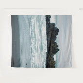 Schöne Aussicht auf den Strand...... Wandteppich (Vorderseite (Horizontal))
