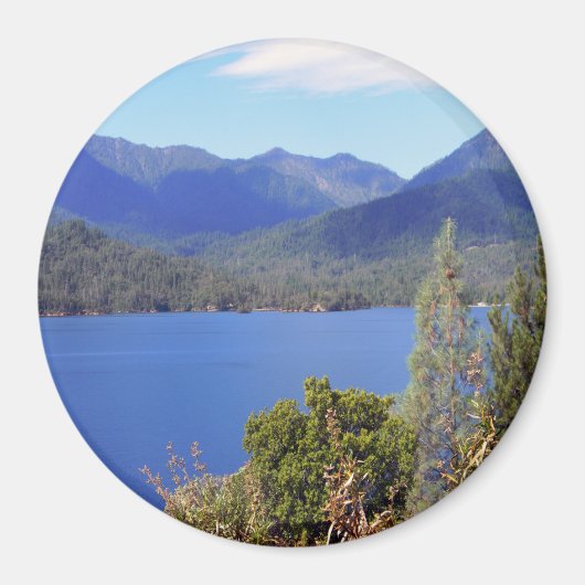 Schöne Aussicht auf den Whiskeytown See.. Magnet (Vorne)