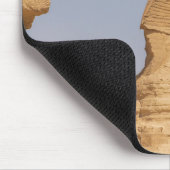 Schöne Aussicht auf die alte Große Sphinx in Ägypt Mousepad (Ecke)