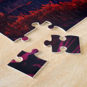 schöne Aussicht auf die Berge mit See Puzzle (Seite)