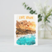 Schöne Aussicht auf die Kapstadt Tafelberg Postkarte (Stehend Vorderseite)