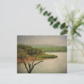 Schöne Aussicht auf die Postkarte des Cedar Hill (Stehend Vorderseite)