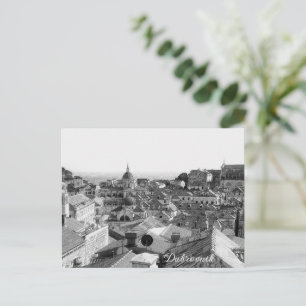 Schöne Aussicht auf Dubrovnik, Kroatien Feiertagspostkarte