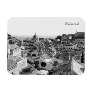 Schöne Aussicht auf Dubrovnik, Kroatien Magnet