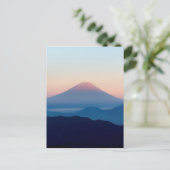 Schöne Aussicht auf Fuji, Japan, Sonnenaufgang Postkarte (Stehend Vorderseite)