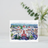 Schöne Aussicht auf Honduras Panorama Postkarte (Stehend Vorderseite)