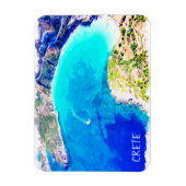 Schöne Aussicht auf Kreta Griechenland Magnet (Vertikal)